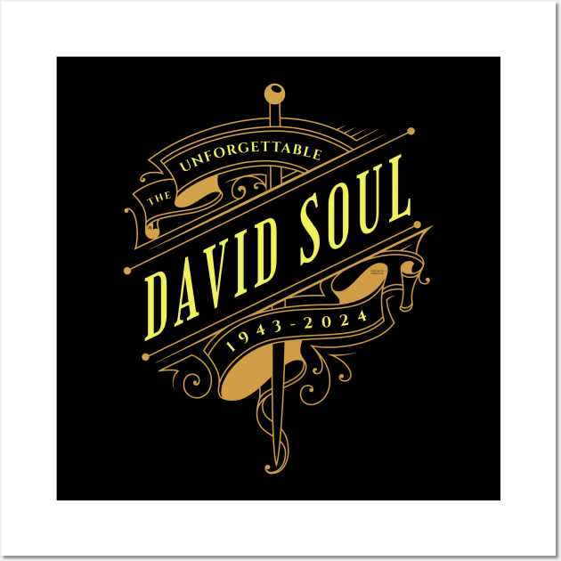 David Soul 1943 2024 Music D24 Wall Art by Onlymusicians
